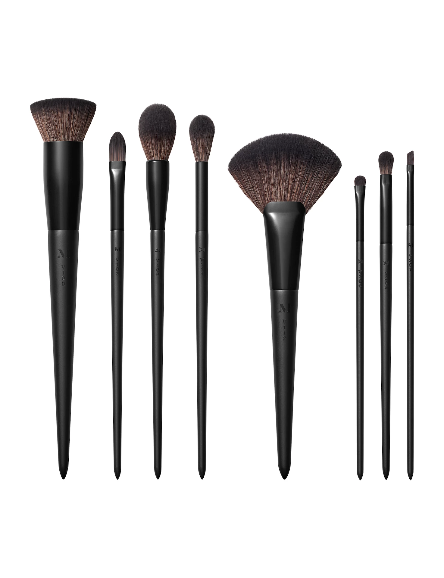 Veganski set kistova za lice i oči od 8 dijelova Pro serije - Morphe