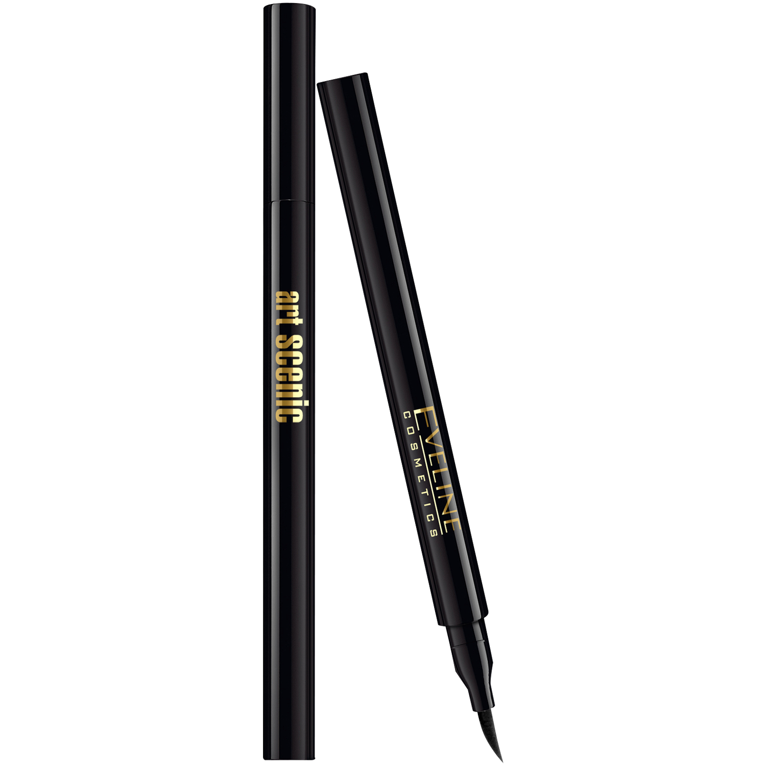 Marker creion de ochi rezistent la apă Eveline, negru intens, 7 ml, Art Professional