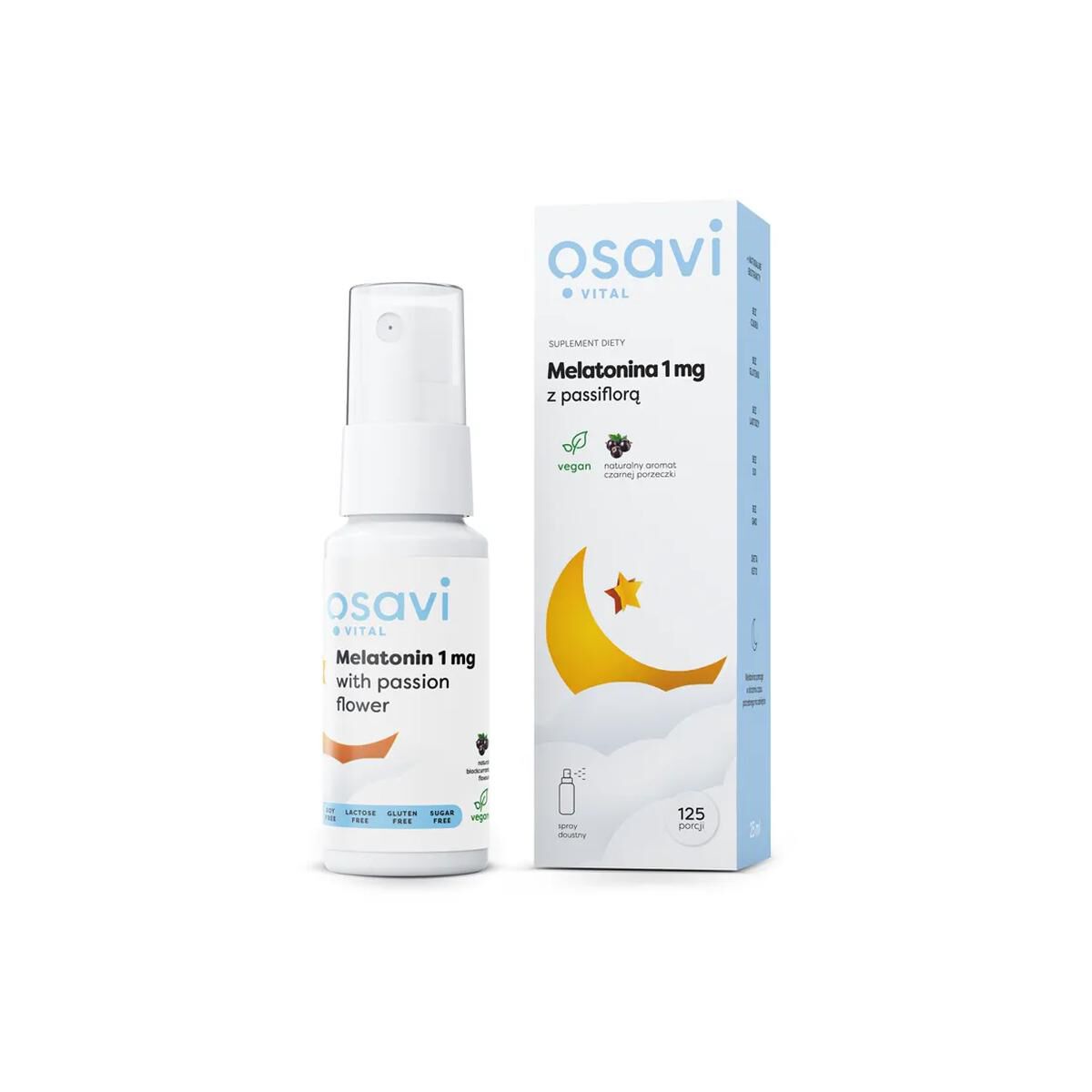 Osavi Melatoniini ja intohimokukka 1 mg
