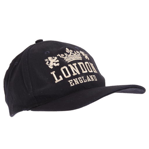  Gorra Con Diseño Corona Y Texto London England Universal Textiles