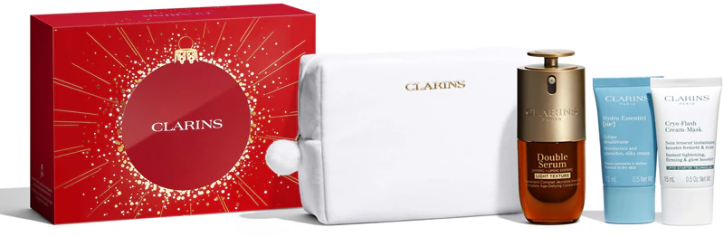 Clarins Doppelserum Geschenkset für die Feiertage