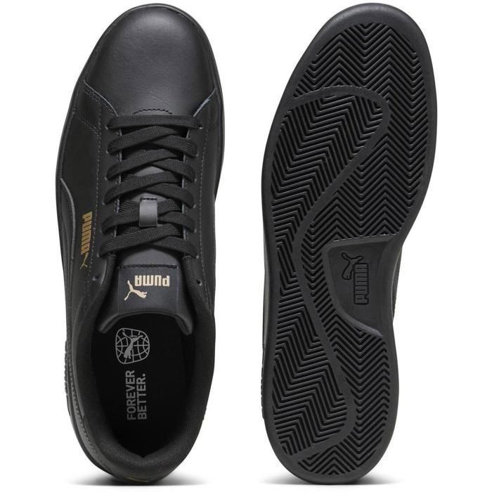 Baskets Puma Smash 3.0 L, Noir, Mixte