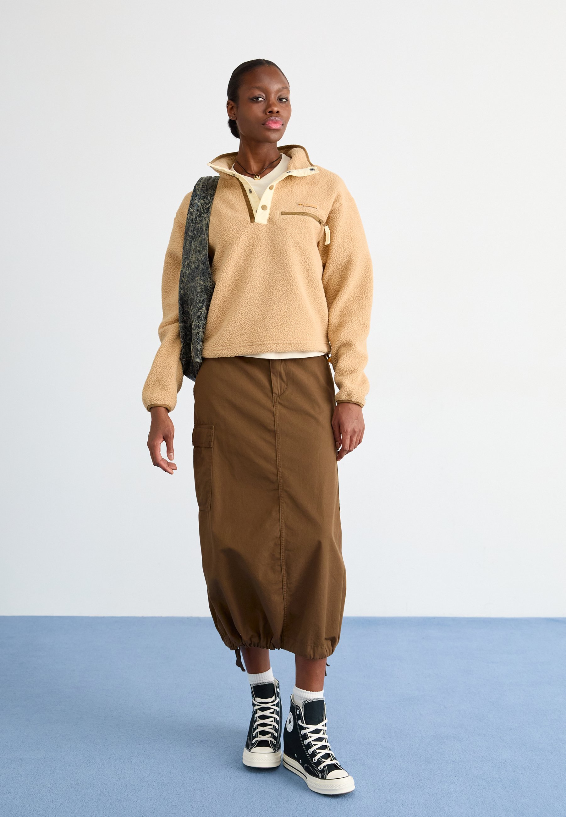 Columbia HELVETIA™ II CROPPED HALF SNAP - Fleece trui - kano