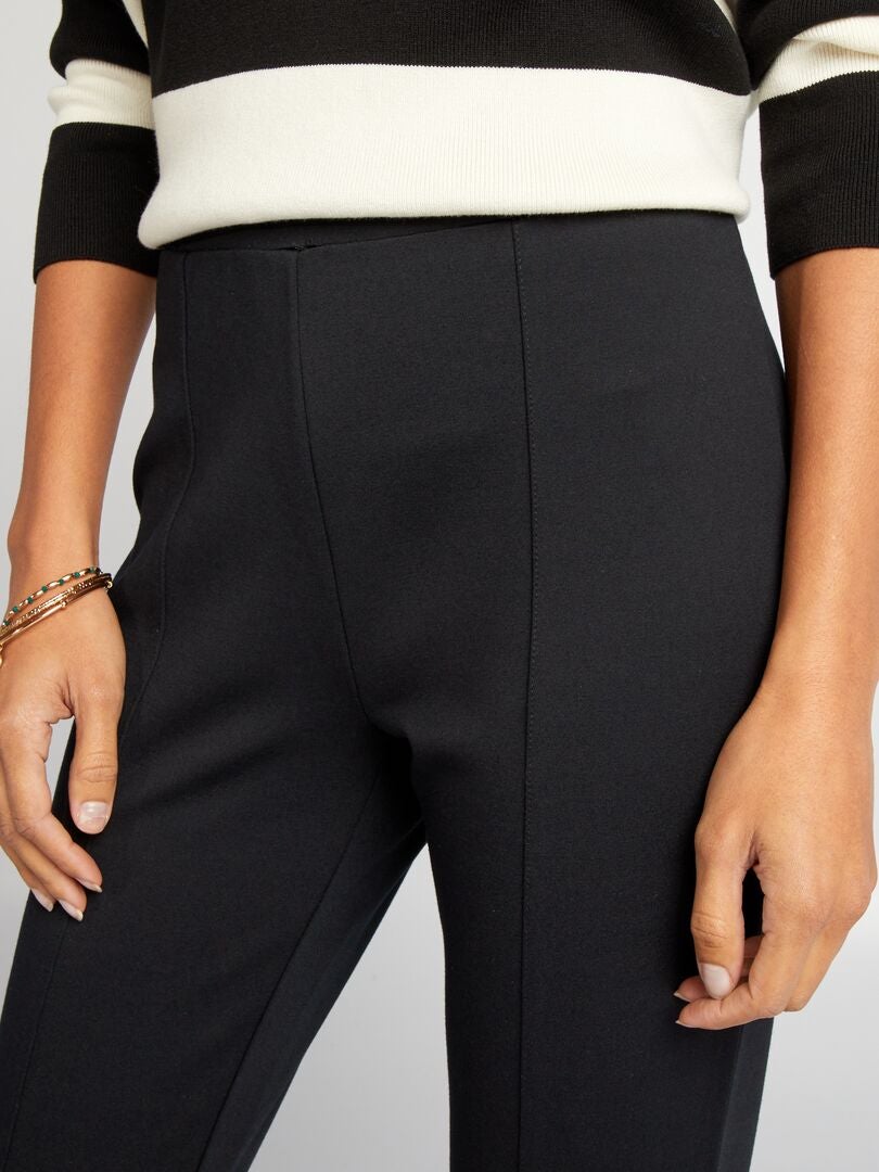 Leggings com costura milanesa - pretas