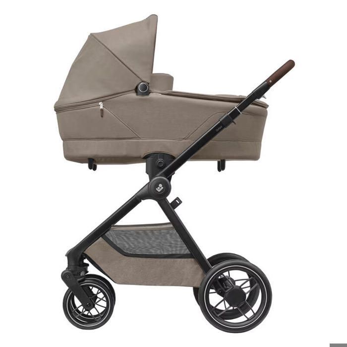 MAXI COSI - Poussette Trio Oxford + Siège auto Pebble 360 Pro 2 + Nacelle Sense Twillic Truffle