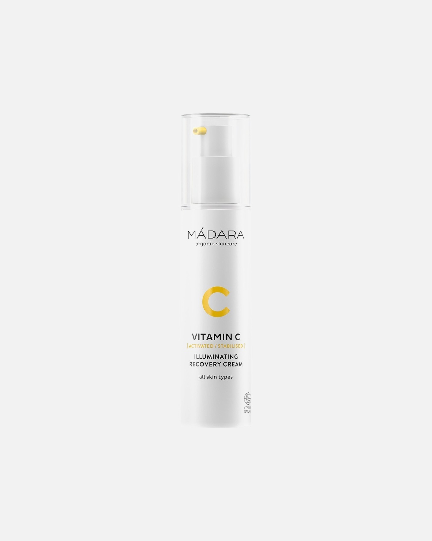 MÁDARA C vitamīna izgaismojošais atjaunojošais sejas krēms - 50 ml