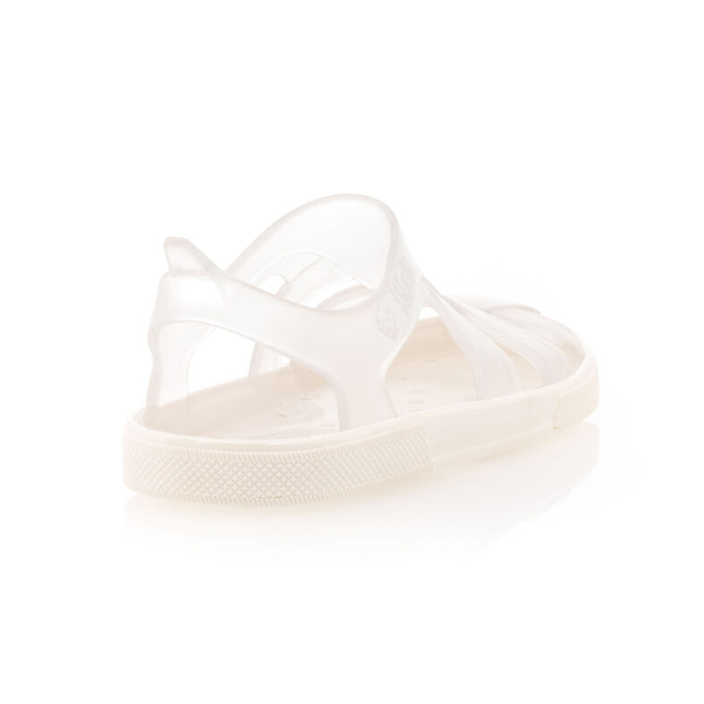 Chanclas/sandalias de dedo blancas para niño