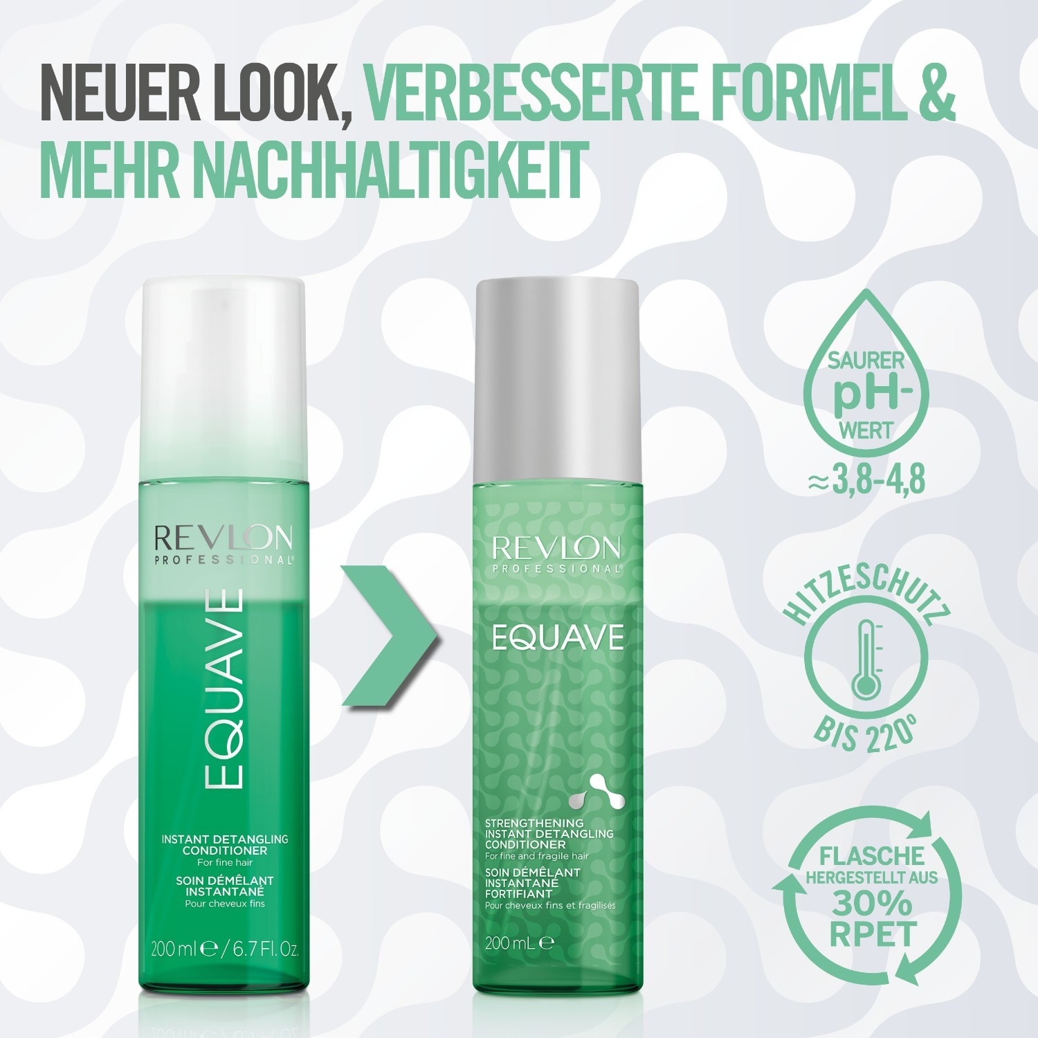 Revlon Professional balzam brez izpiranja Equave Strengthening balzam za takojšnjo razvozlavanje - 200 ml