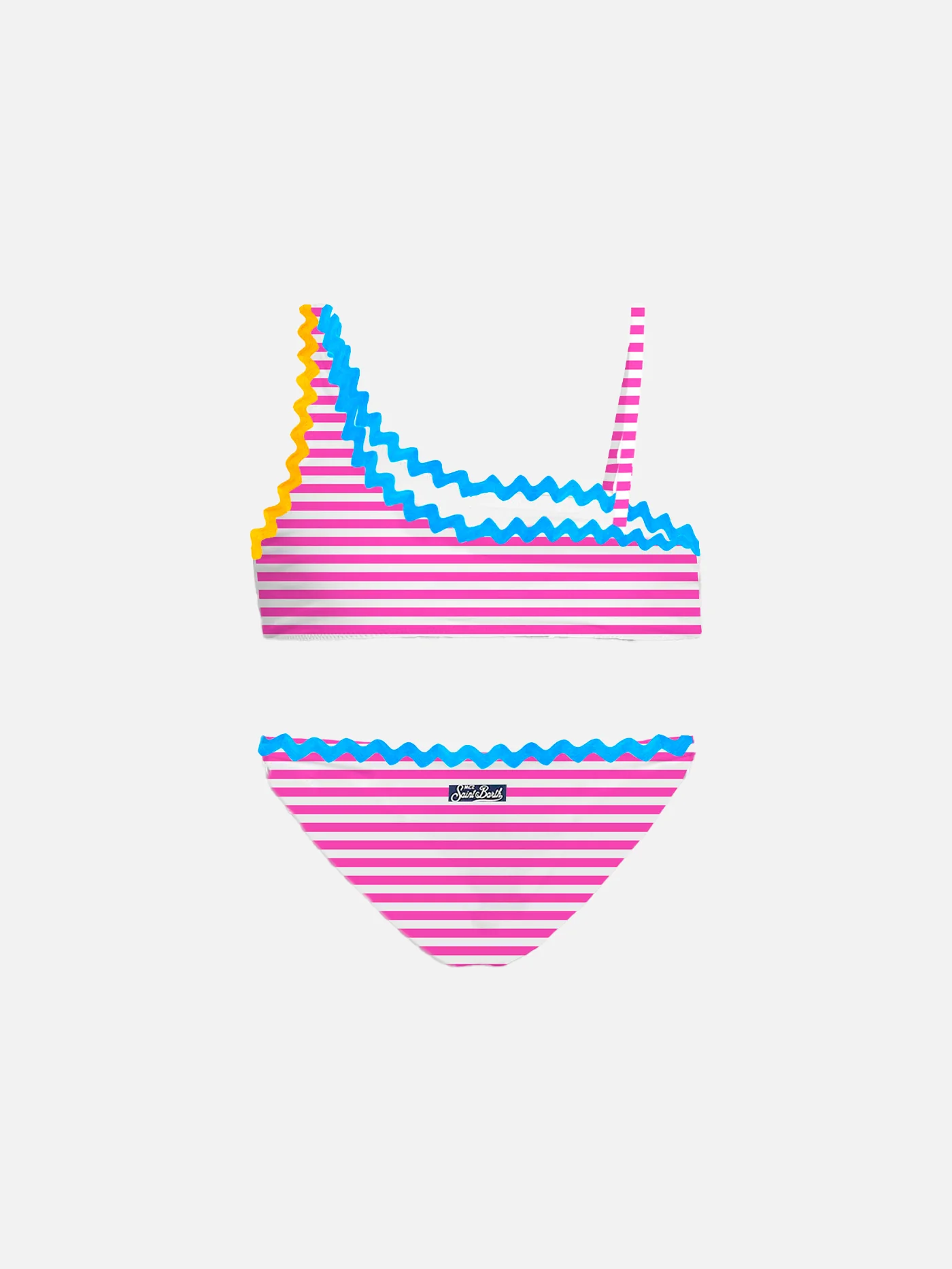 Bikini de un solo hombro para niñas