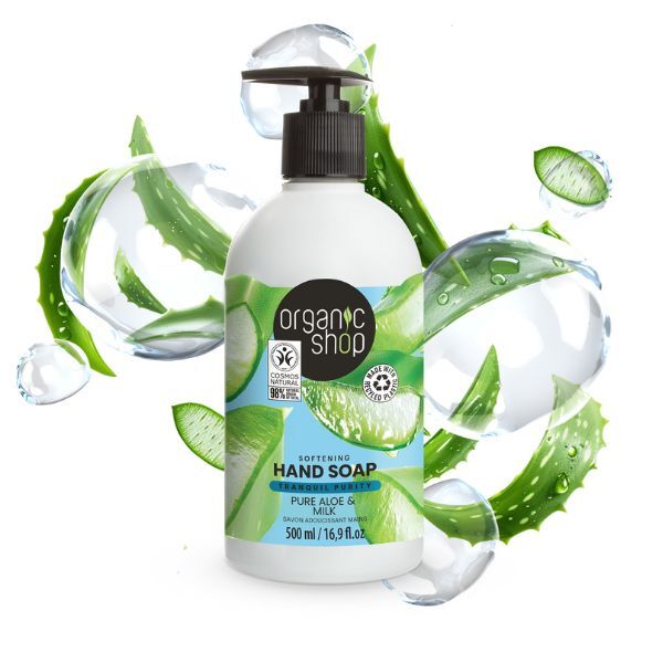 Bio-Handseife Aloe Vera & Milch, 500 ml