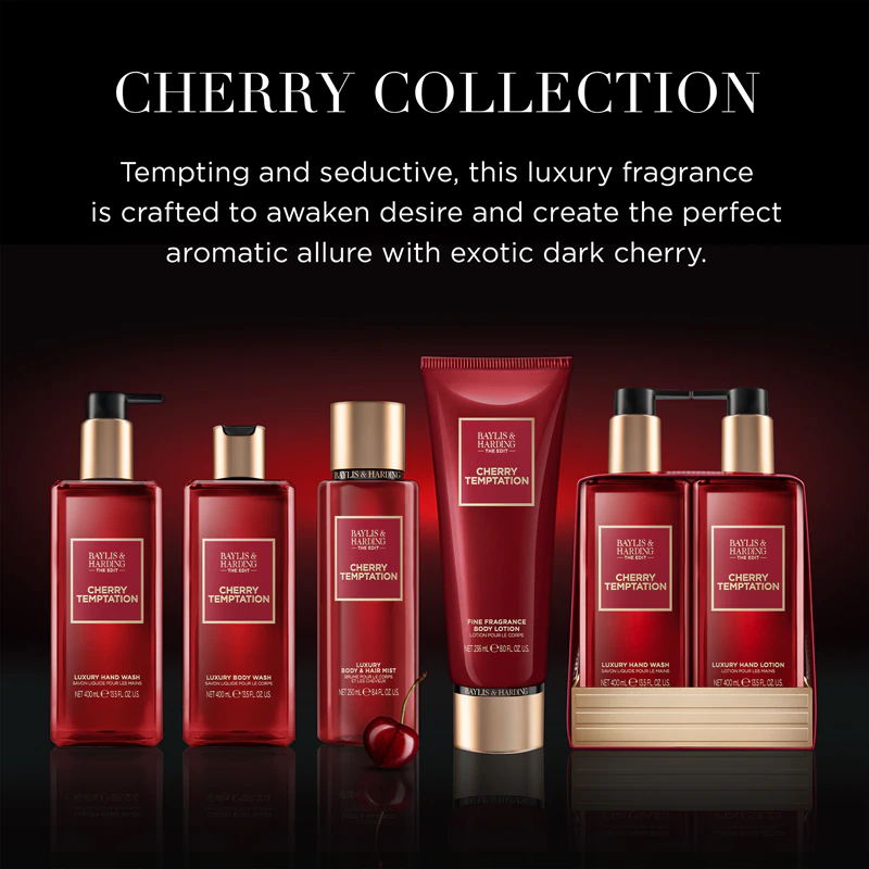 Parfumované telové mlieko Baylis & Harding The Edit Cherry Temptation
