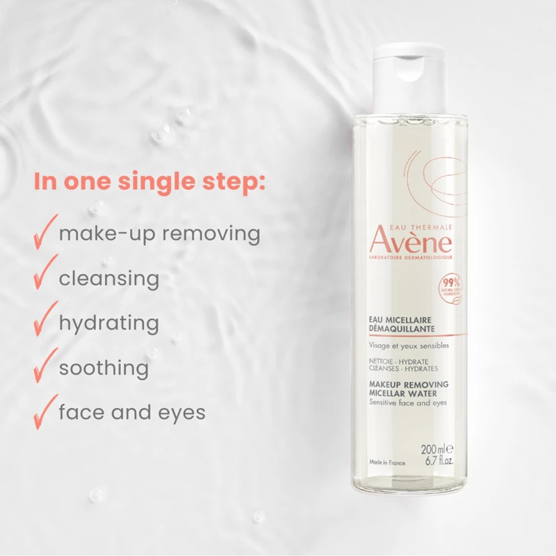 Avène Eau Micellare micelinis makiažo valiklis
