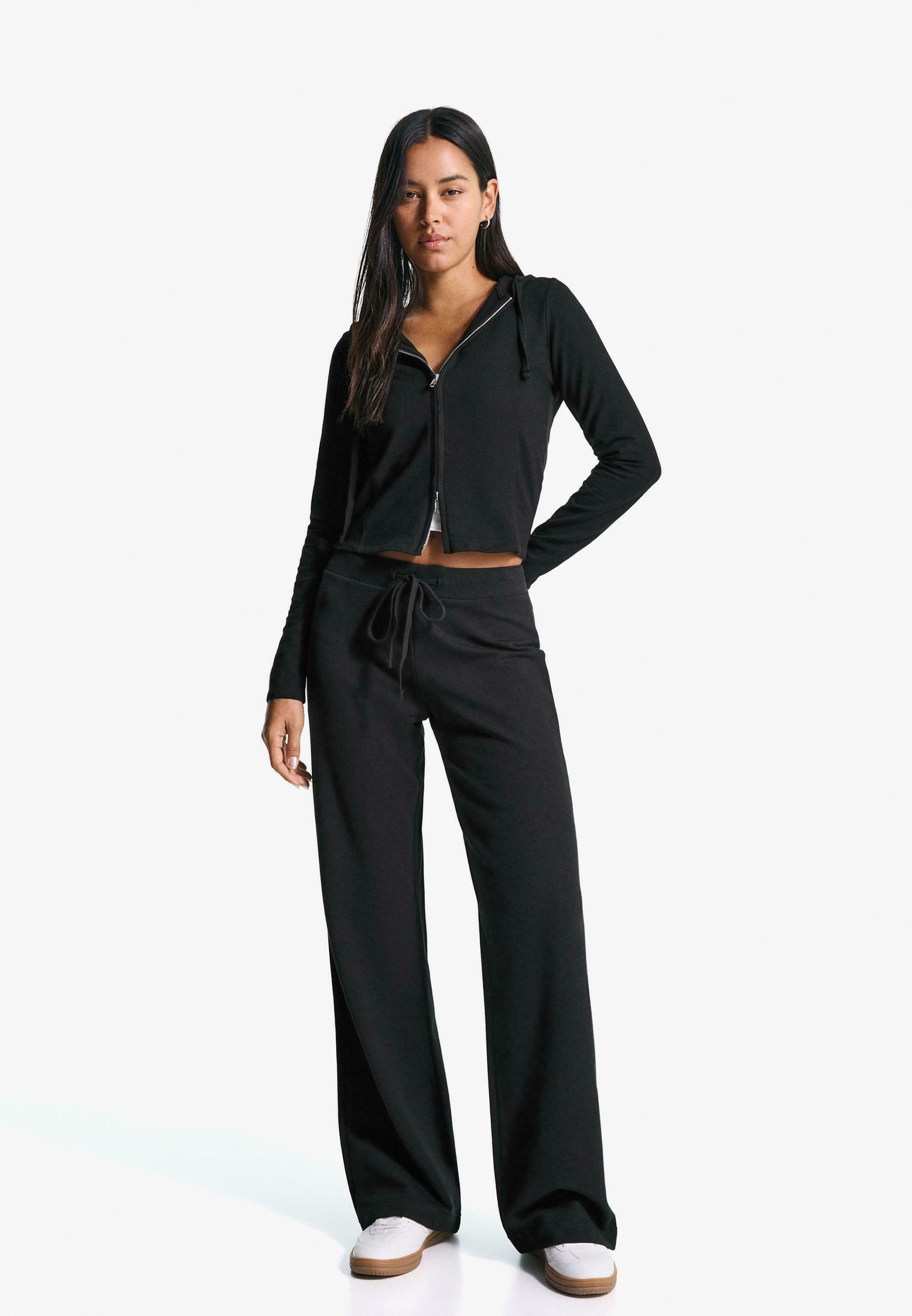 Bas de survêtement Bershka - noir