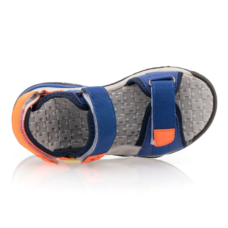 Sandalias multicolor para niño / Zapatos de punta abierta