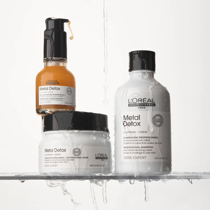 L'Oréal Professionnel Serie Expert Metal Detox darčeková sada pre farbené a poškodené vlasy