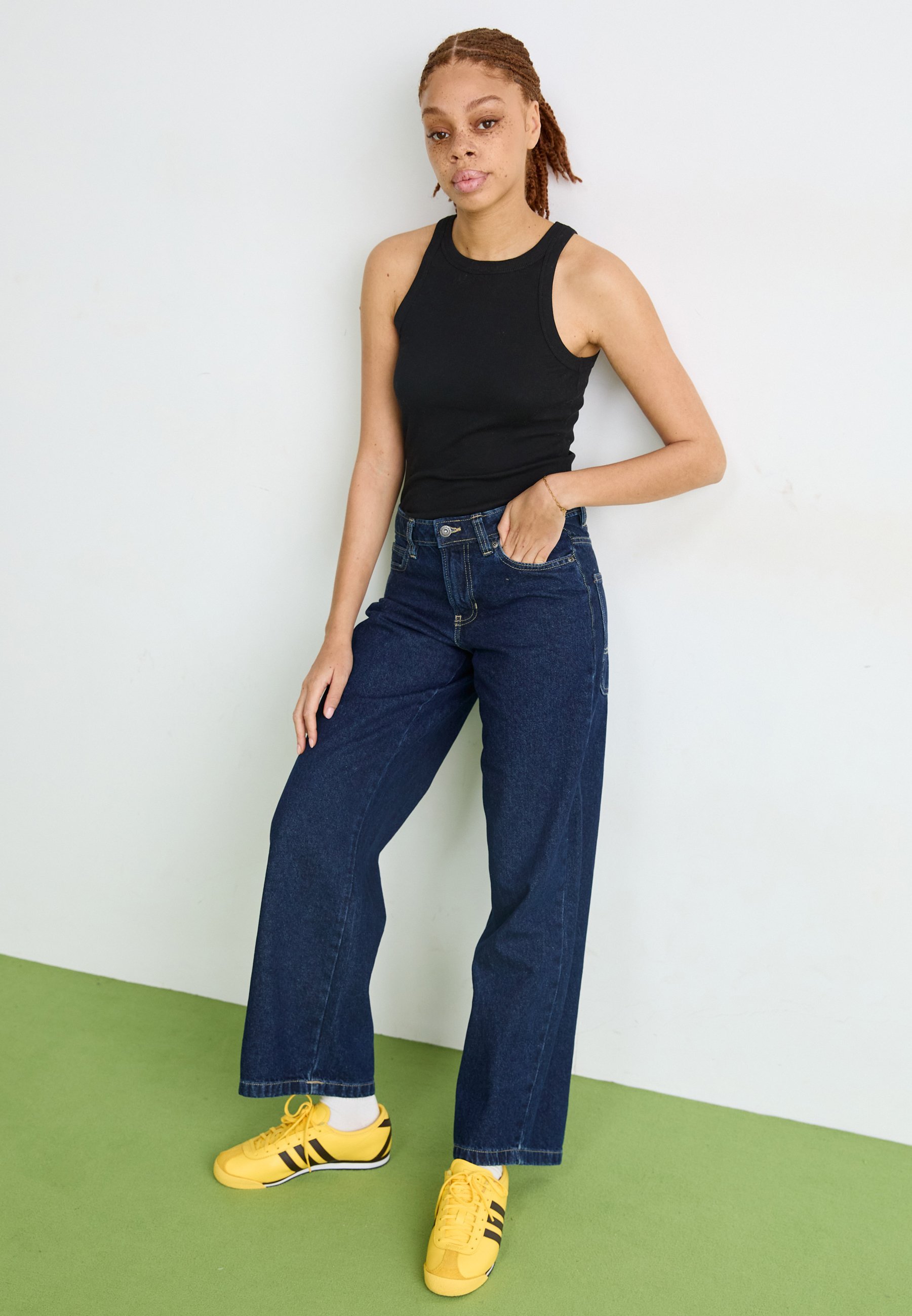 Dickies MECHANIC - Relaxed fit jeans - donker indigo