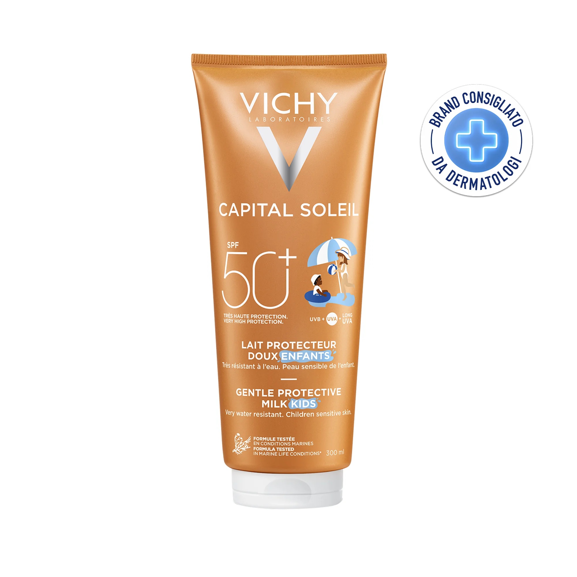 VICHY Vichy Idèal Soleil Zonnebrandcrème SPF 50 300 ml voor kinderen