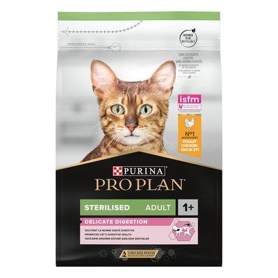 Purina Pro Plan Sterilized Adult 1+ Digestion délicate - Poulet