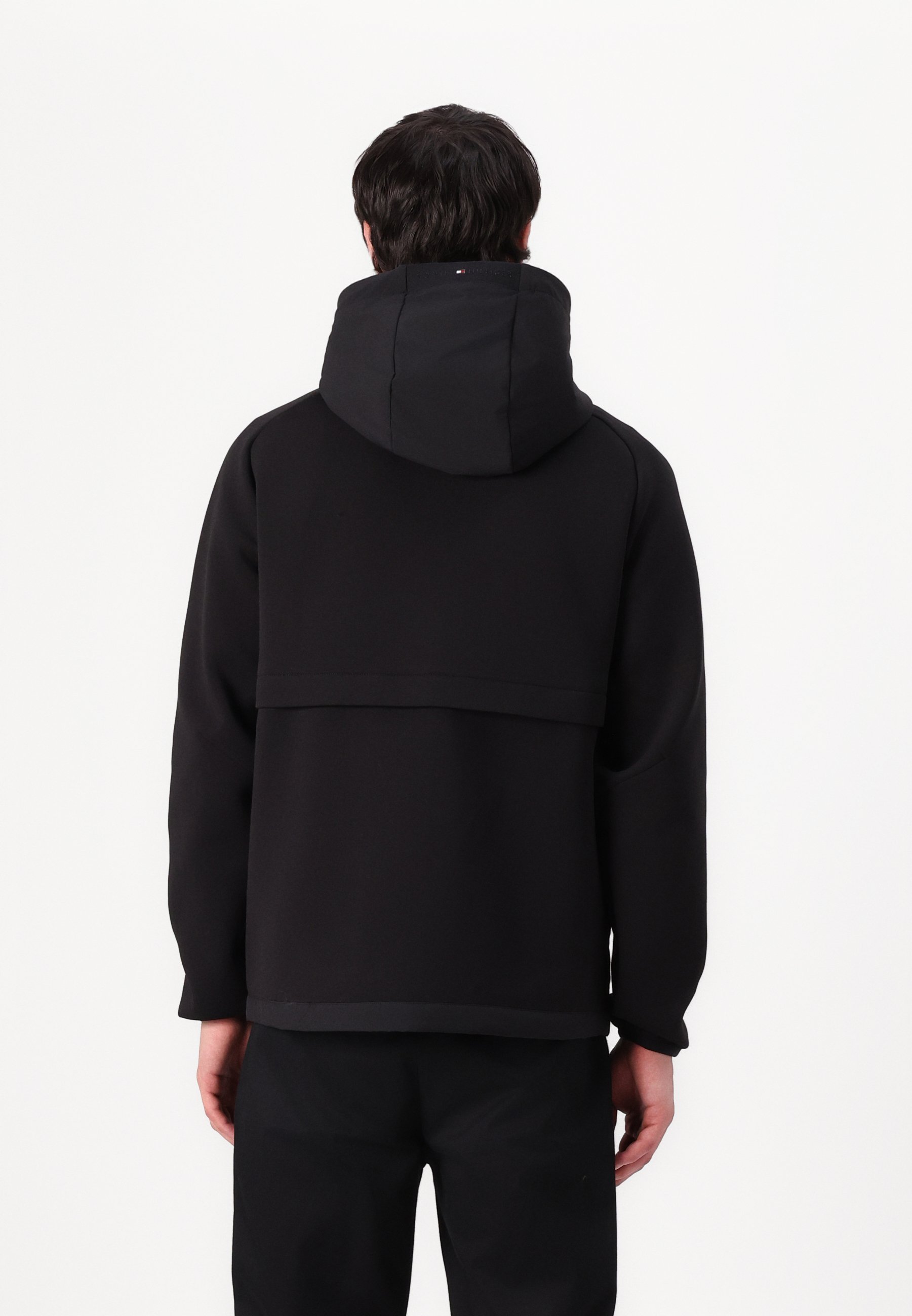 Tommy Hilfiger PERFORMANCE MIXMEDIA WINDBREAKER - Giacca leggera - nera