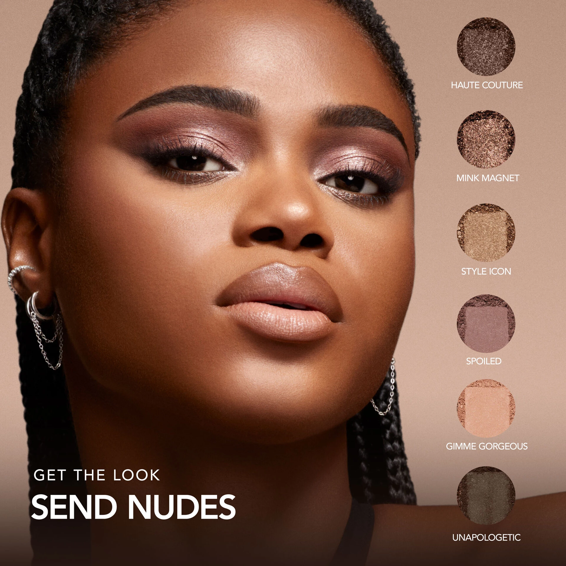 Paleta sjenila za oči Forever Babe Iconic Nudes - Buxom