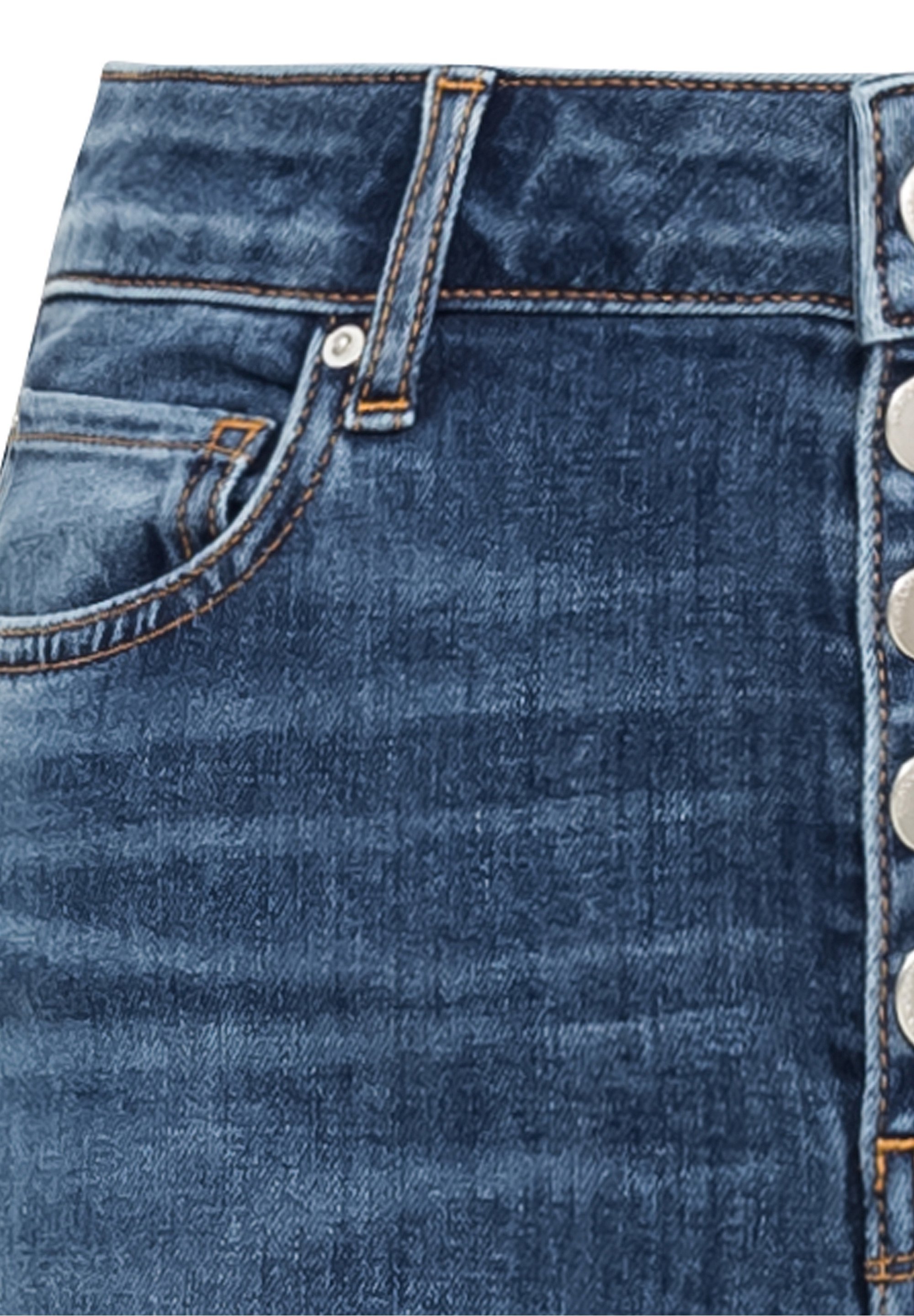 HALLHUBER Skinny Fit Jeans - blauwe denim