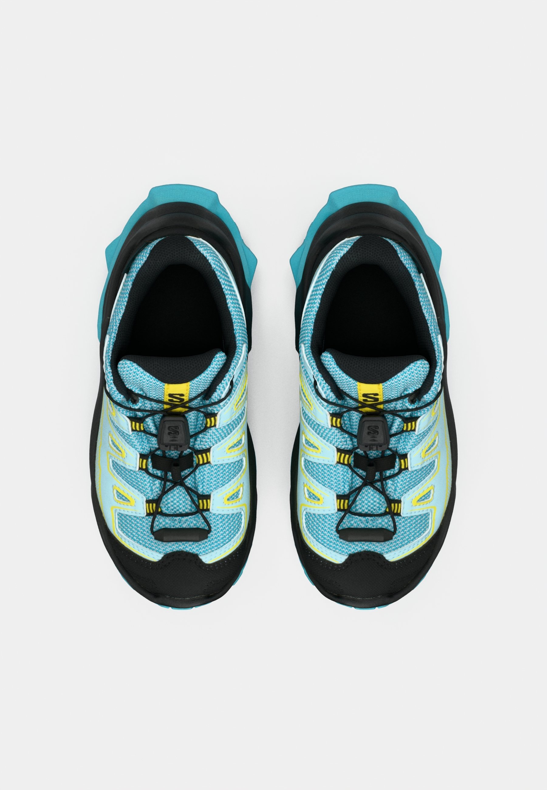Salomon X ULTRA GTX UNISEX - Wandelschoenen - blauw curaçao/turbulence/gele iris