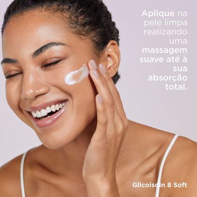 Isdinceutics Renew Glicoisdin 8 Soft Cream Gezichtscrème met peeling- en gladmakende werking 50 g