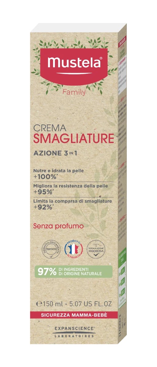 MUSTELA Mustela ongeparfumeerde crème 150 ml tegen striemen