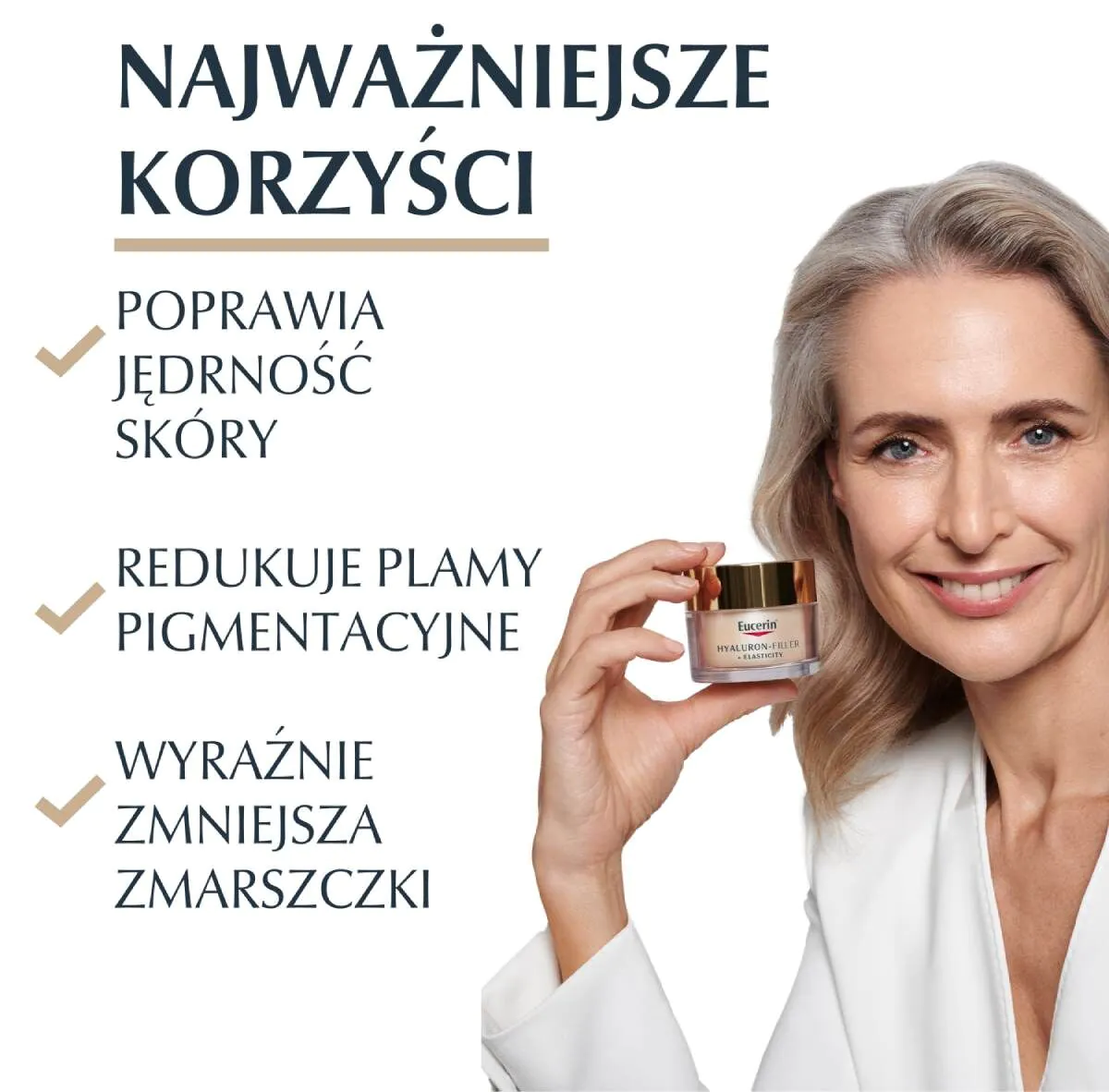 Eucerin Hyaluron Filler + Elasticity krem na noc