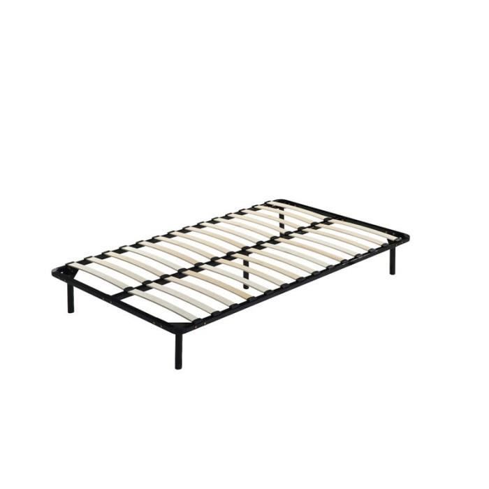 Tweepersoons lattenbodem - Alta - 140 x 190 cm - 28 latten - Inclusief poten