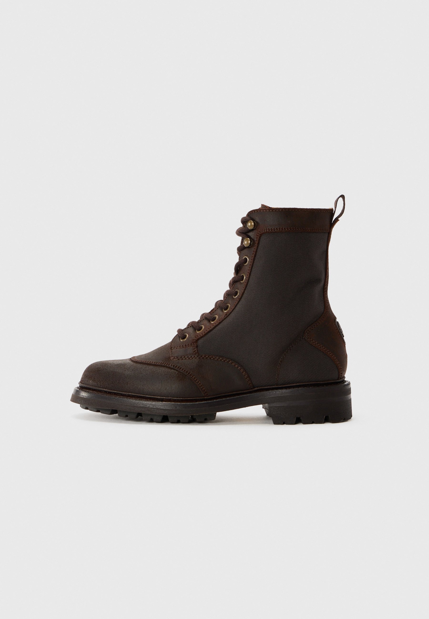 Belstaff CAMPBELL - Enkellaarsjes met vetersluiting - vervaagde olijfgroen
