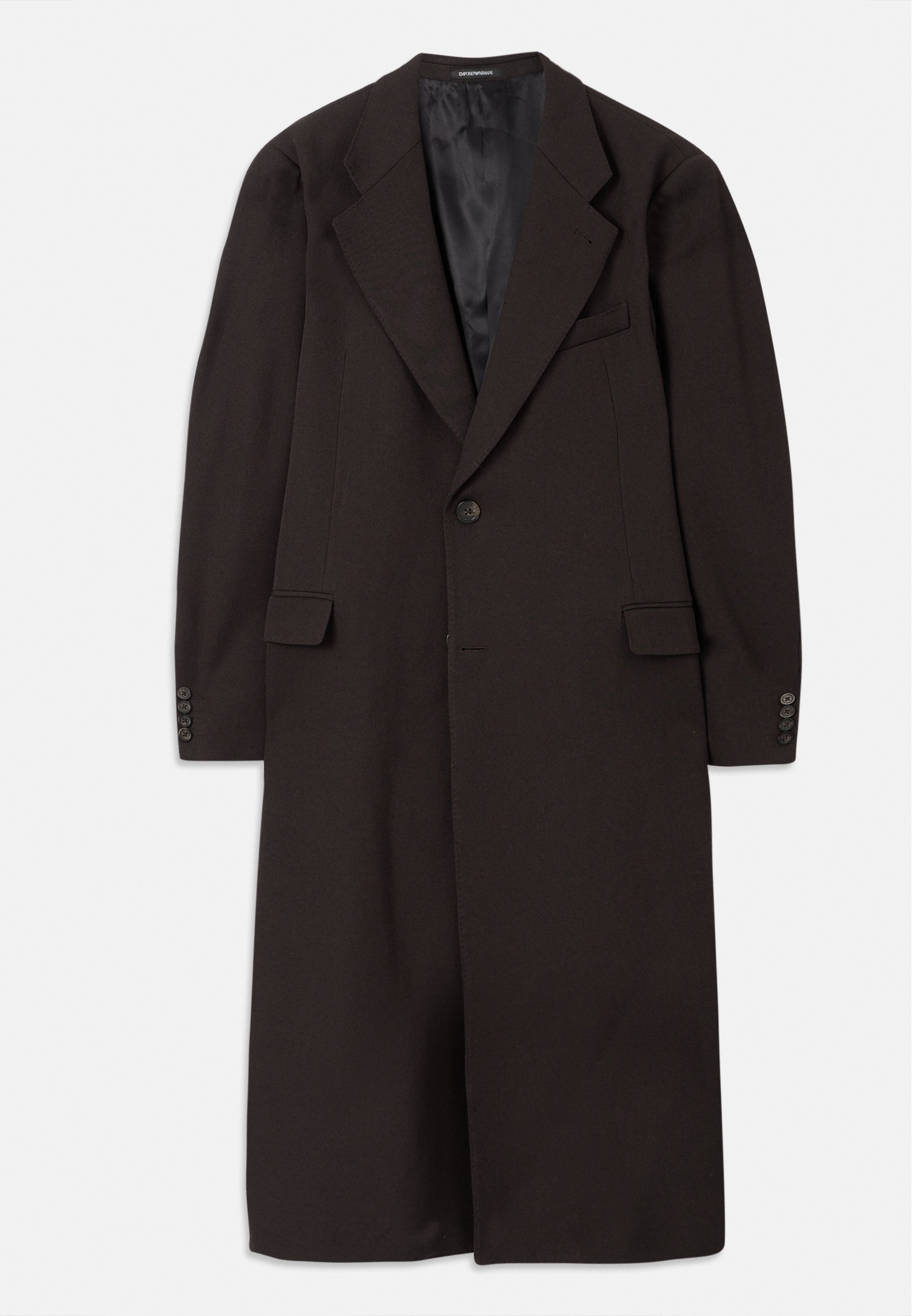 Manteau classique Emporio Armani - météorite