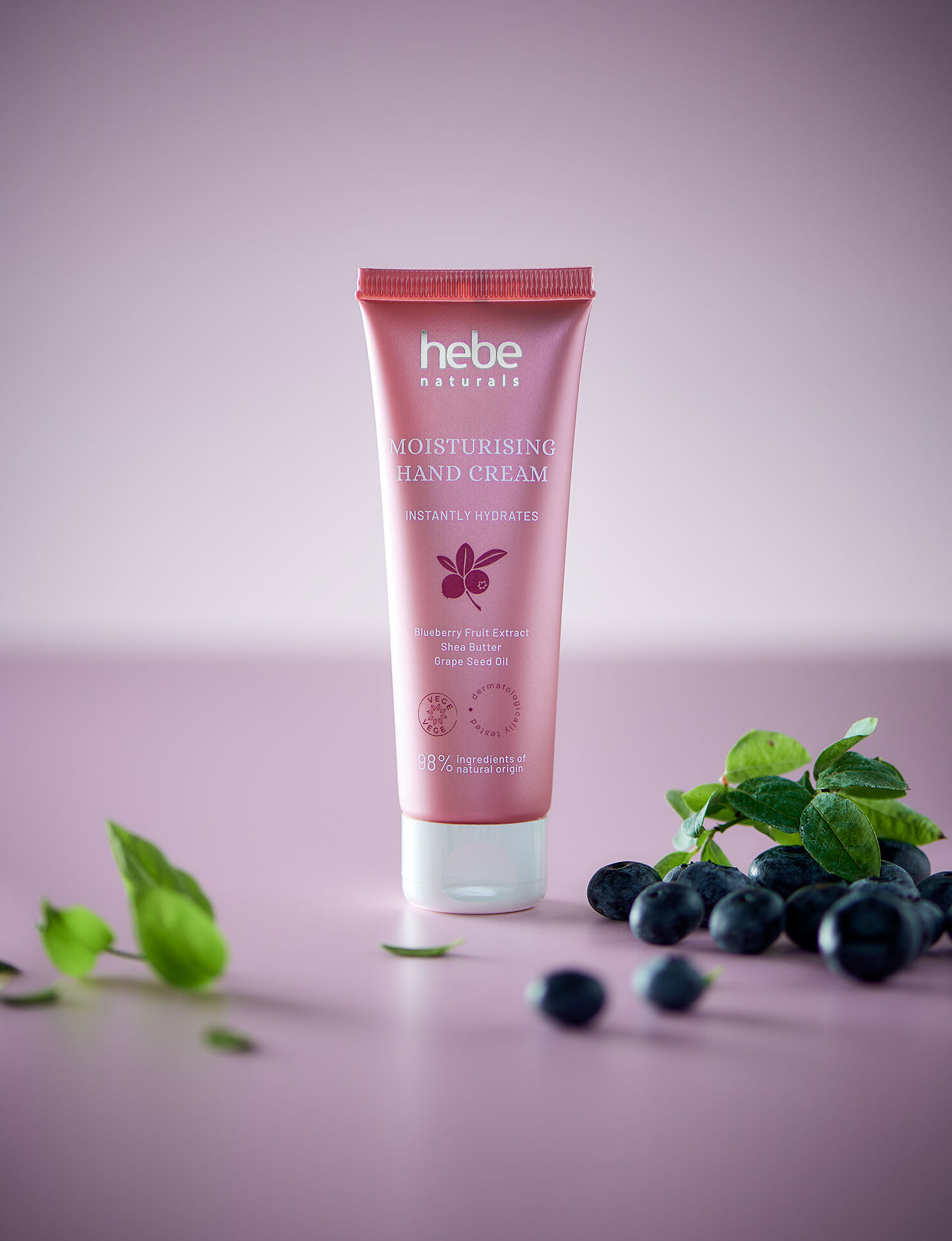 Creme hidratante para mãos Hebe Naturals