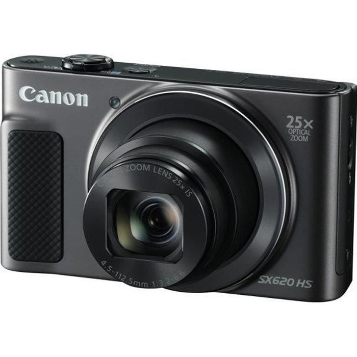 CANON PowerShot SX620 - Kompakt digitalkamera - 25x optisk zoom - Sort