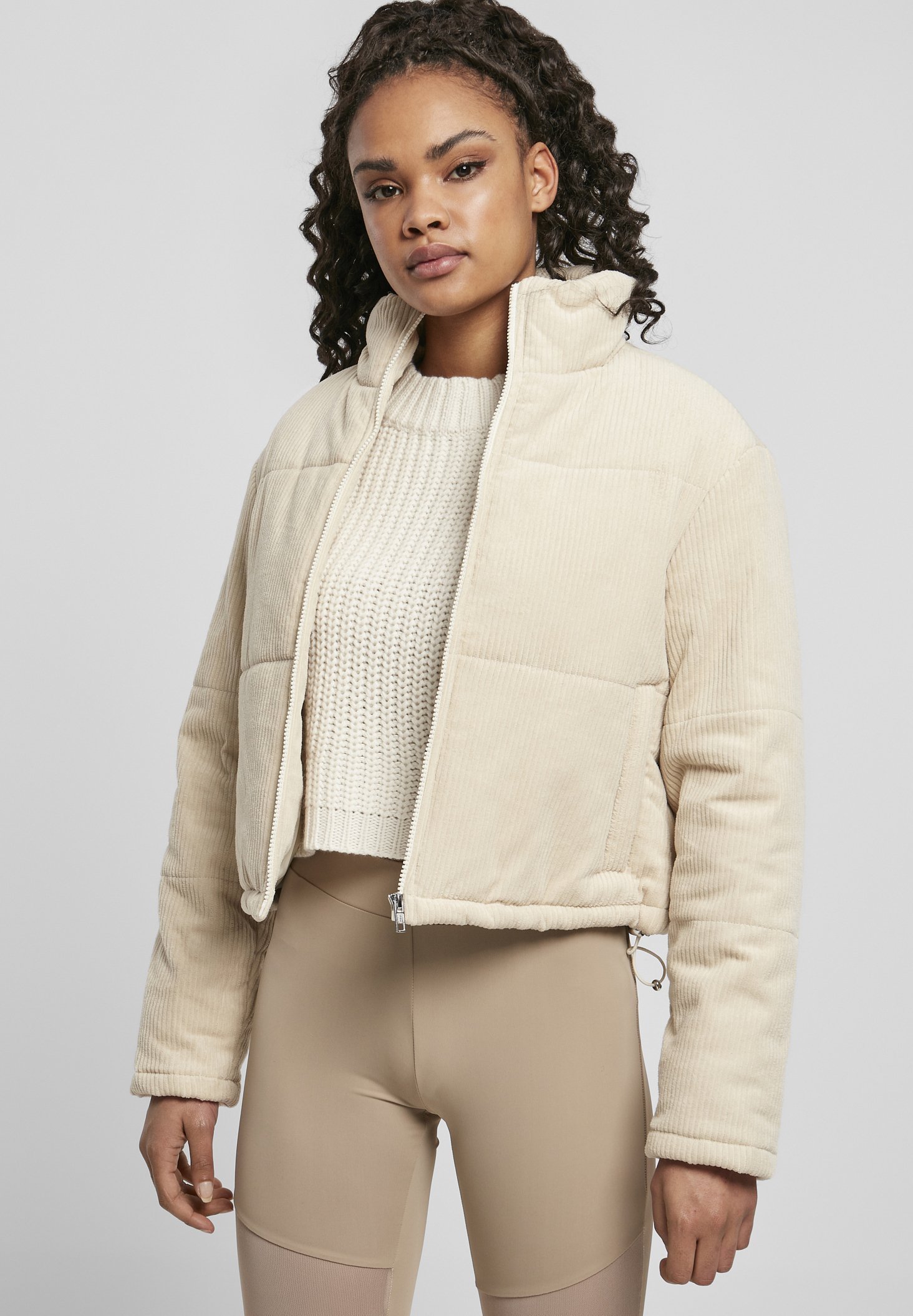 Veste d'hiver Urban Classics - sable blanc