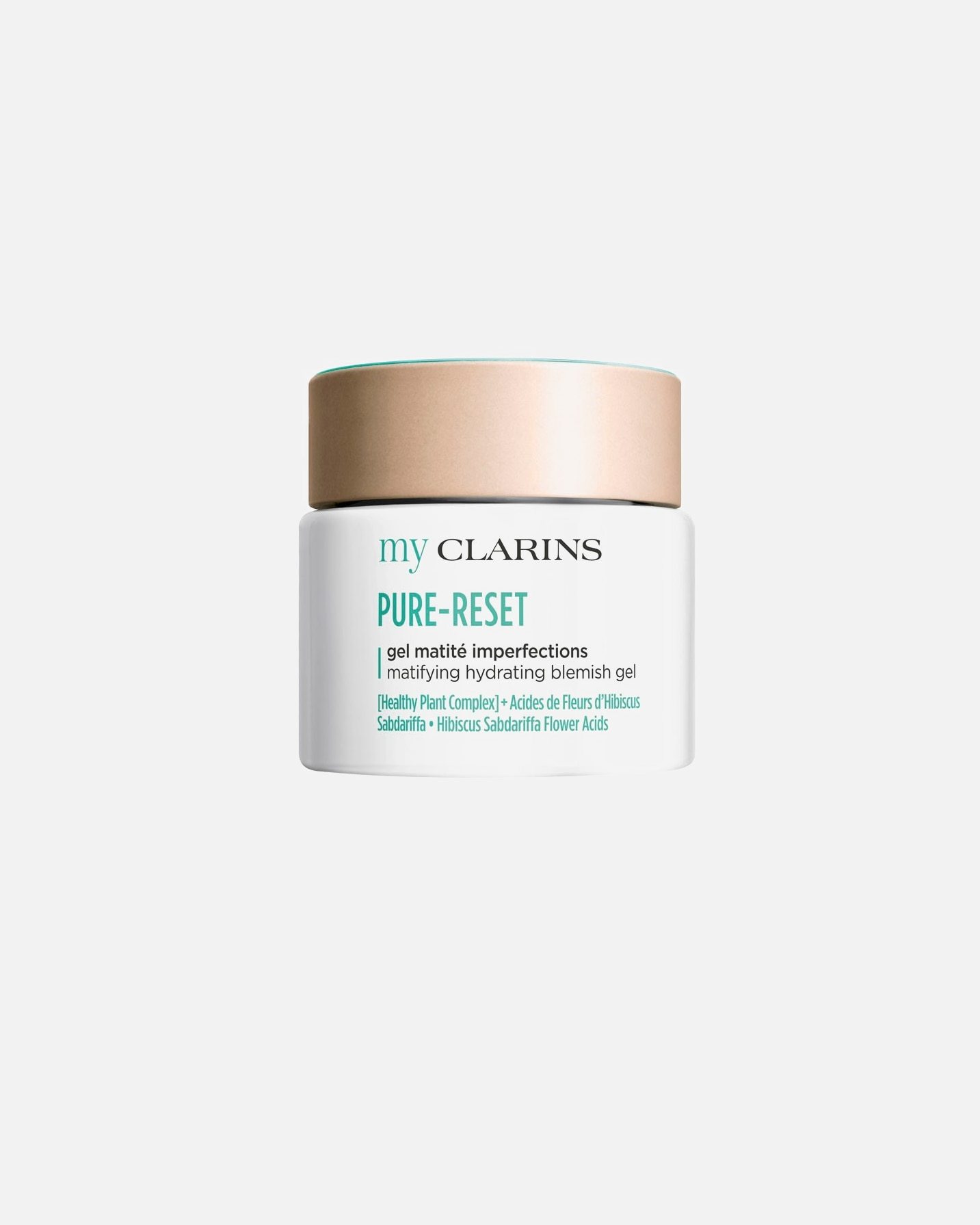 Clarins My Clarins zmatňujúci hydratačný gél na tvár proti nedokonalostiam pleti - 50 ml