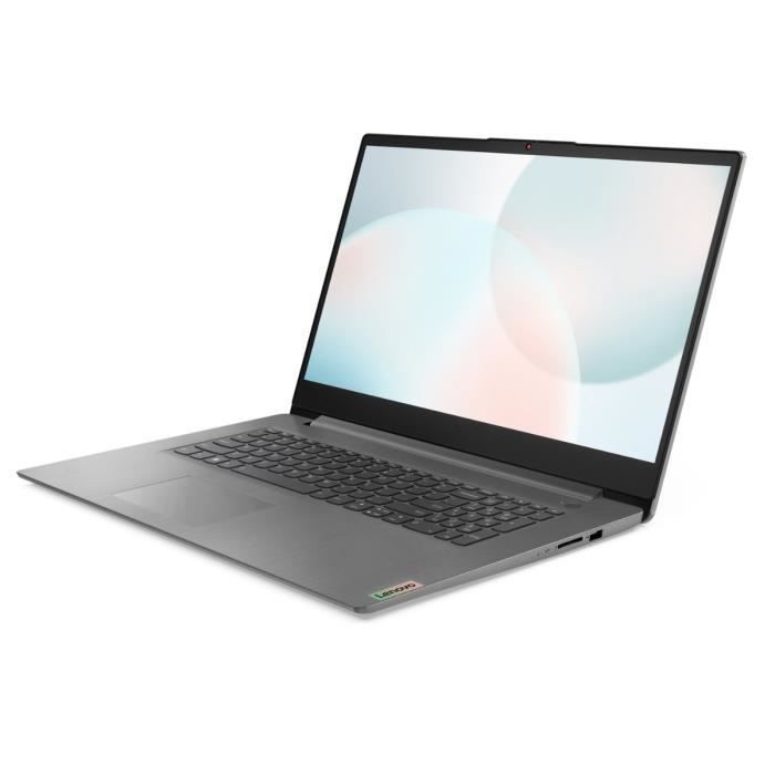 PC Portable LENOVO IdeaPad 3 17ABA7 | Sans Windows - 17'' HD+ - Ryzen 7 5825U - RAM 16 Go - SSD 512 Go - AZERTY