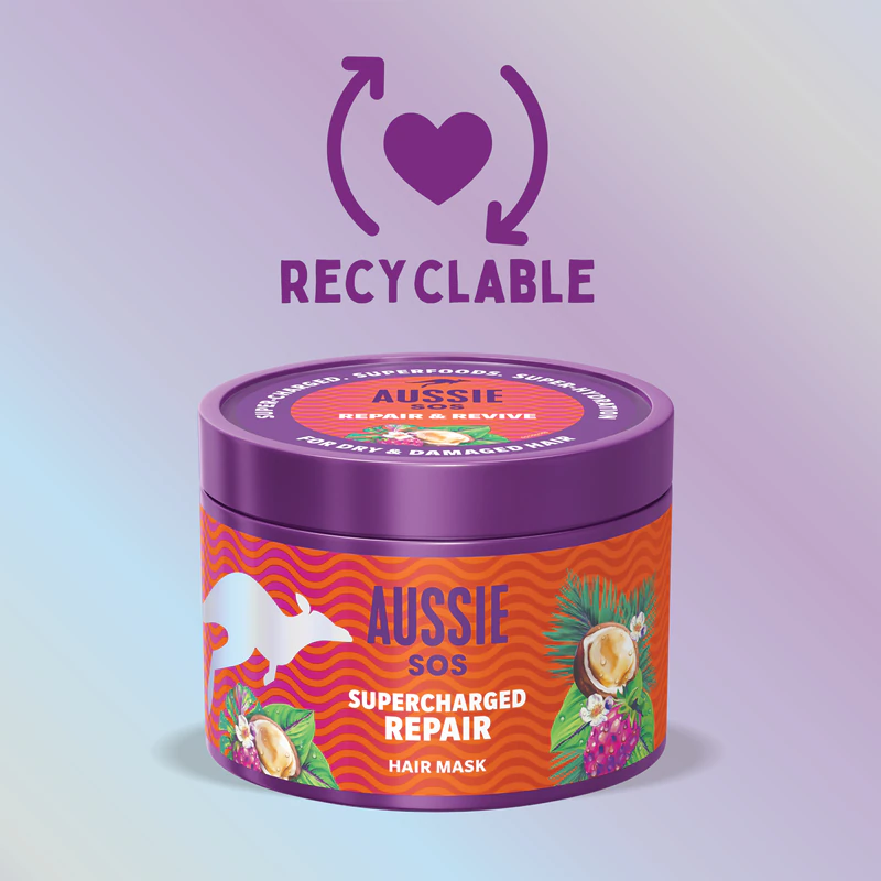 Aussie SOS Supercharged Repair Haarmaske