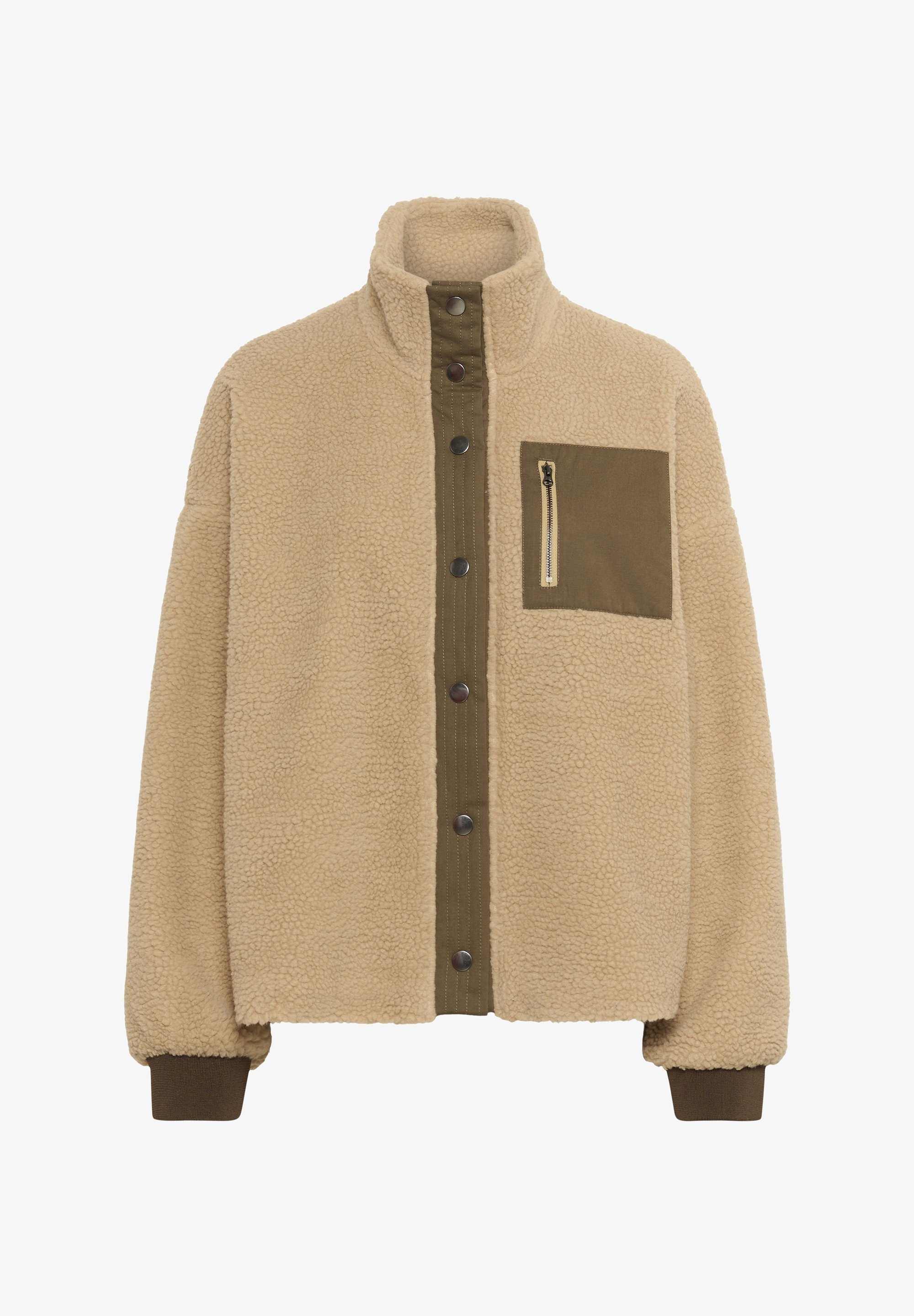 Culture Fleece jas - bruin