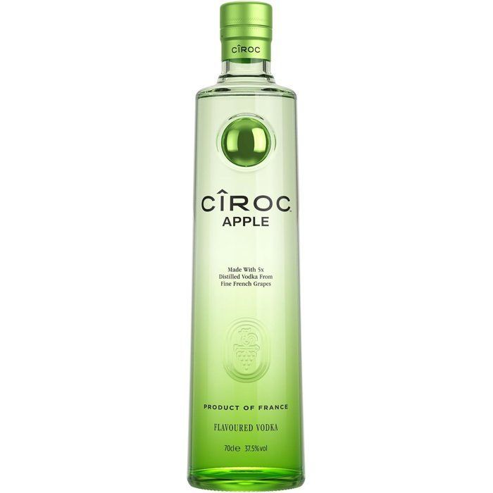 Ciroc Pomme - Vodka Aromatisée - 37.5% - 70cl