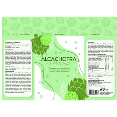 Farmanos Artisokkasiirappilisä 500 ml 500 ml