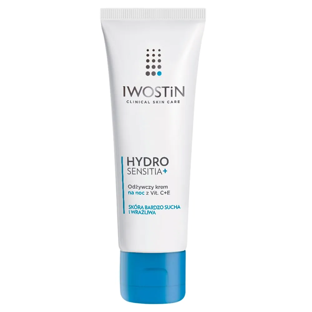 Iwostin Hydro Sensitia Krem na noc z witaminami C+E