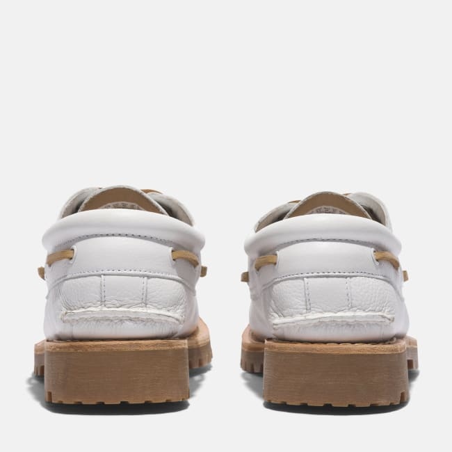 Scarpa da Barca Timberland® Authentic Handsewn                da Uomo in bianco