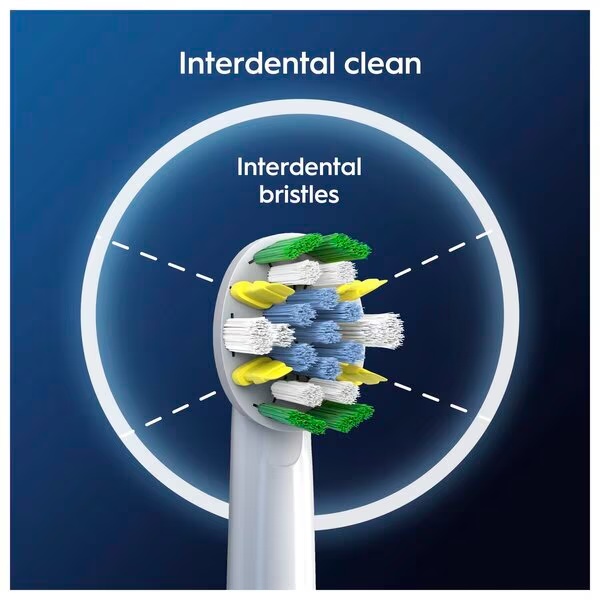 Главе четкице Oral-B Pro Floss Action, беле, 4 комада