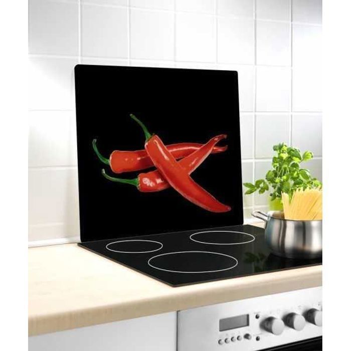 WENKO Fond de Hotte, Crédence Cuisine en verre, 