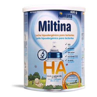 Miltina Préparation hypoallergénique pour nourrissons HA 400g 400g
