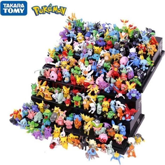 Pokémon-figuurtjes - Set van 48 - Afmeting 2-3 cm - PVC - Kindercadeau