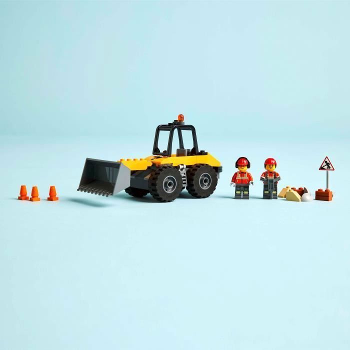 LEGO City 60450 Yellow Construction Loader - Building Set for Children 4 Years Old