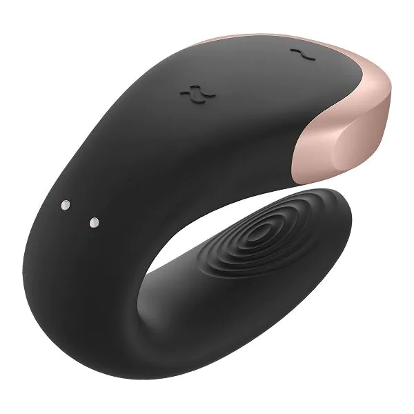 Satisfyer Masażer Double Love Connect App Black