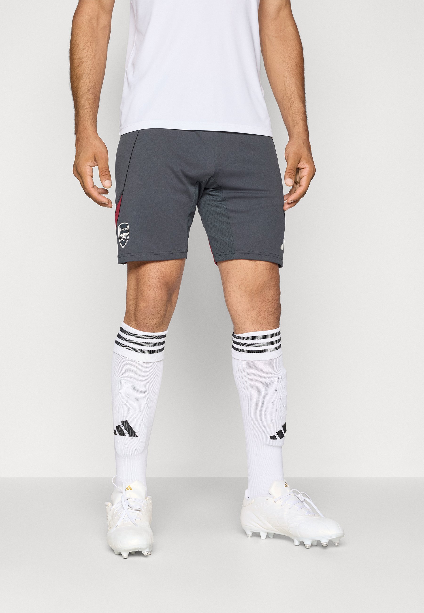 Short adidas Performance Arsenal FC PRO - Tenue du club - gris foncé/bordeaux des couleurs de l'équipe
